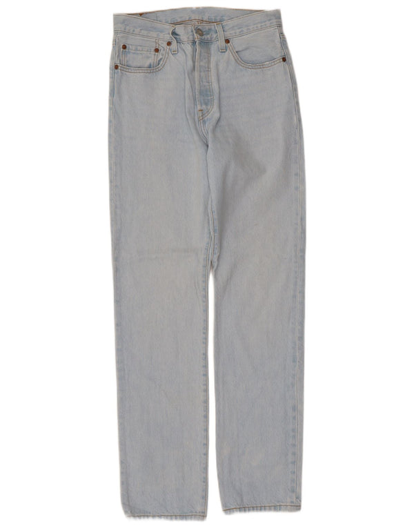 Levi's Mens 501 Straight Jeans W27 L32 Blue Cotton