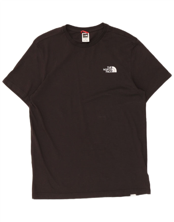 The North Face Mens T-Shirt Top Medium Black Cotton