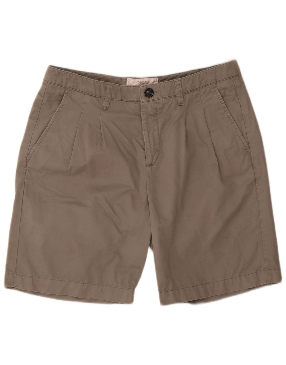 Marlboro Classics Womens Pegged Chino Shorts IT 42 Medium W34 Grey