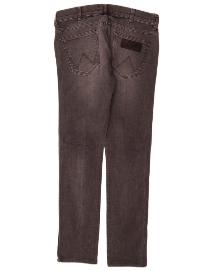 Wrangler Womens Slim Jeans W30 L31 Grey Cotton