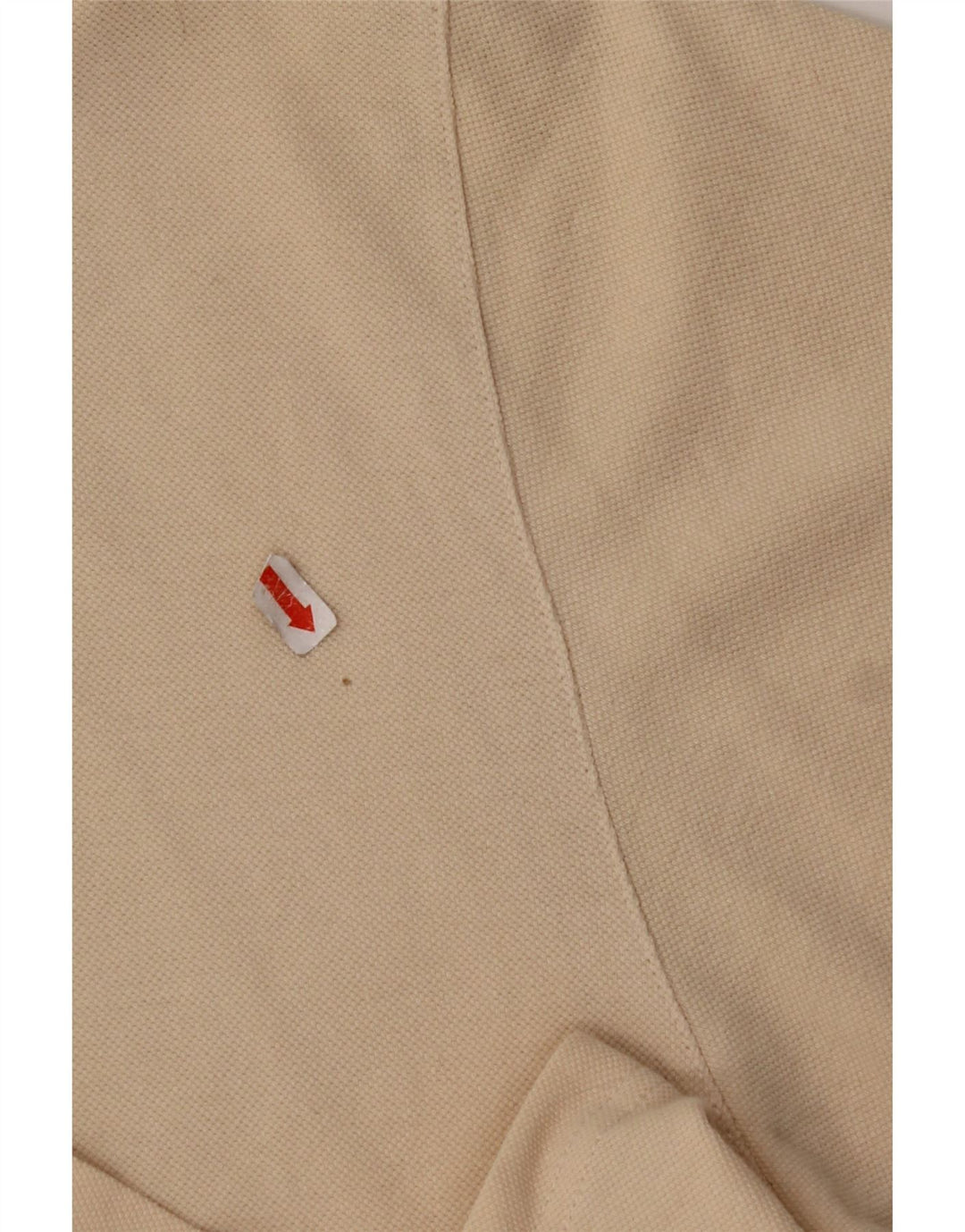 DIADORA Mens Polo Shirt XL Beige Cotton