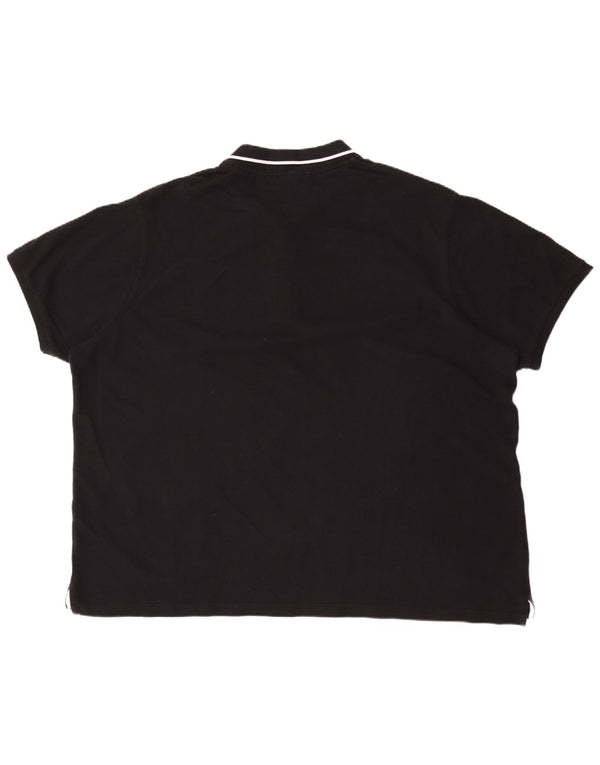 Ellesse Mens Polo Shirt 3XL Black Cotton