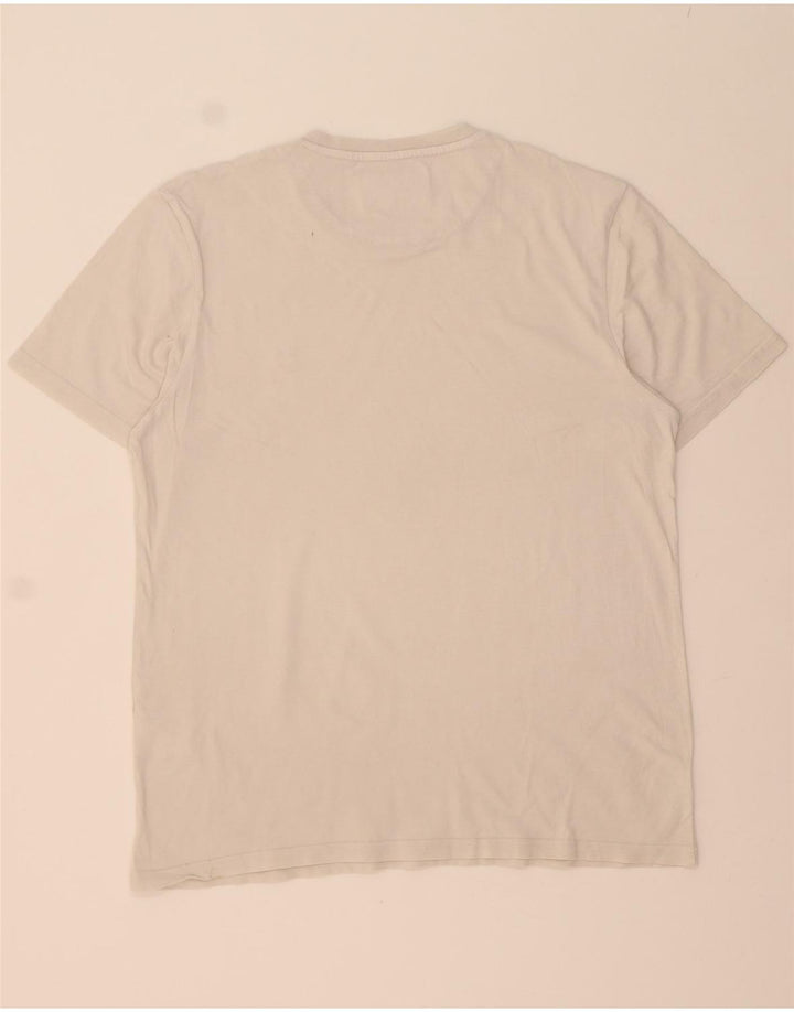 LYLE & SCOTT Mens T-Shirt Top XL White Cotton Vintage Lyle & Scott and Second-Hand Lyle & Scott from Messina Hembry 