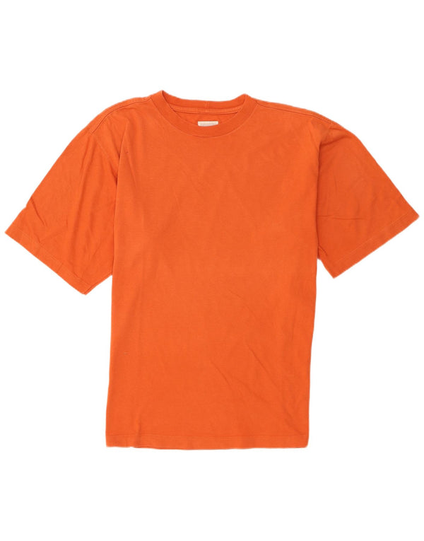 Think Pink Mens T-Shirt Top Large Orange Cotton