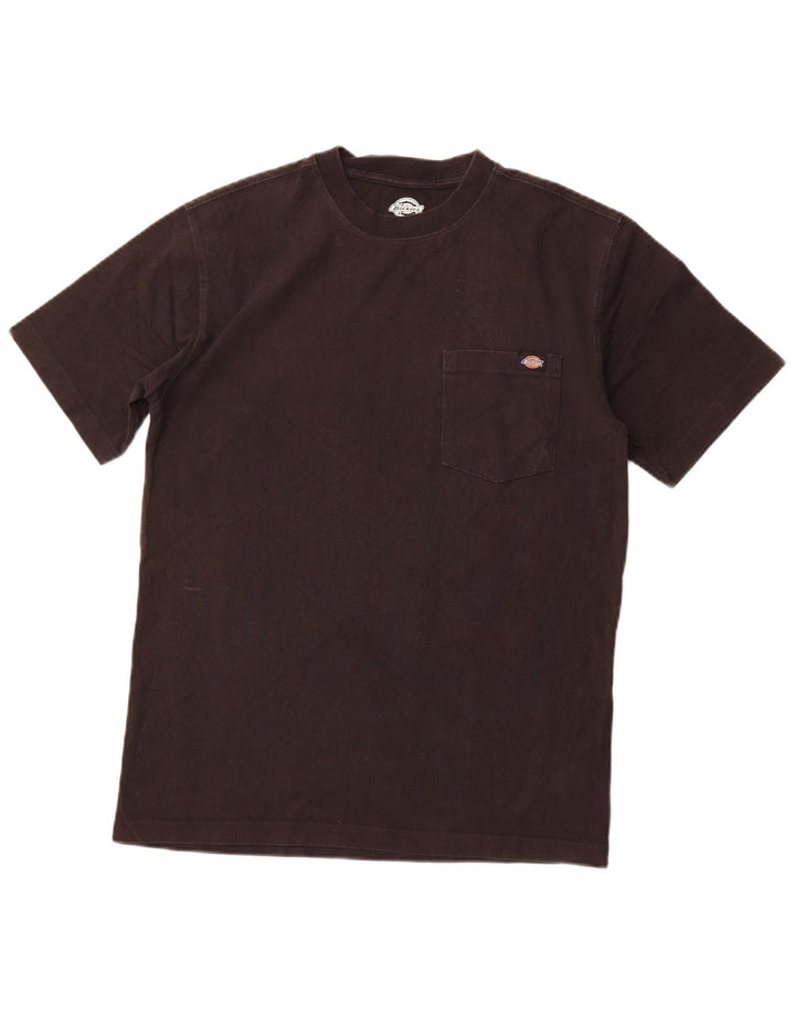 Dickies Mens T-Shirt Top Small Black Cotton