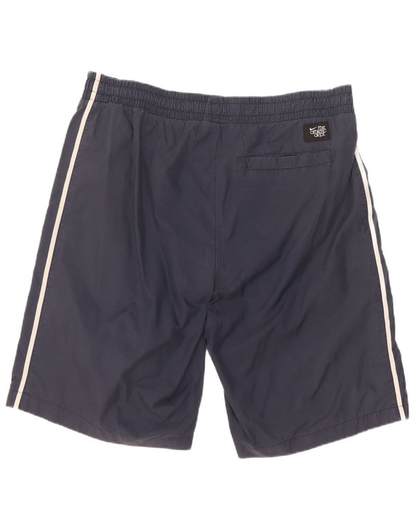 The North Face Mens Sport Shorts Large  Navy Blue Nylon
