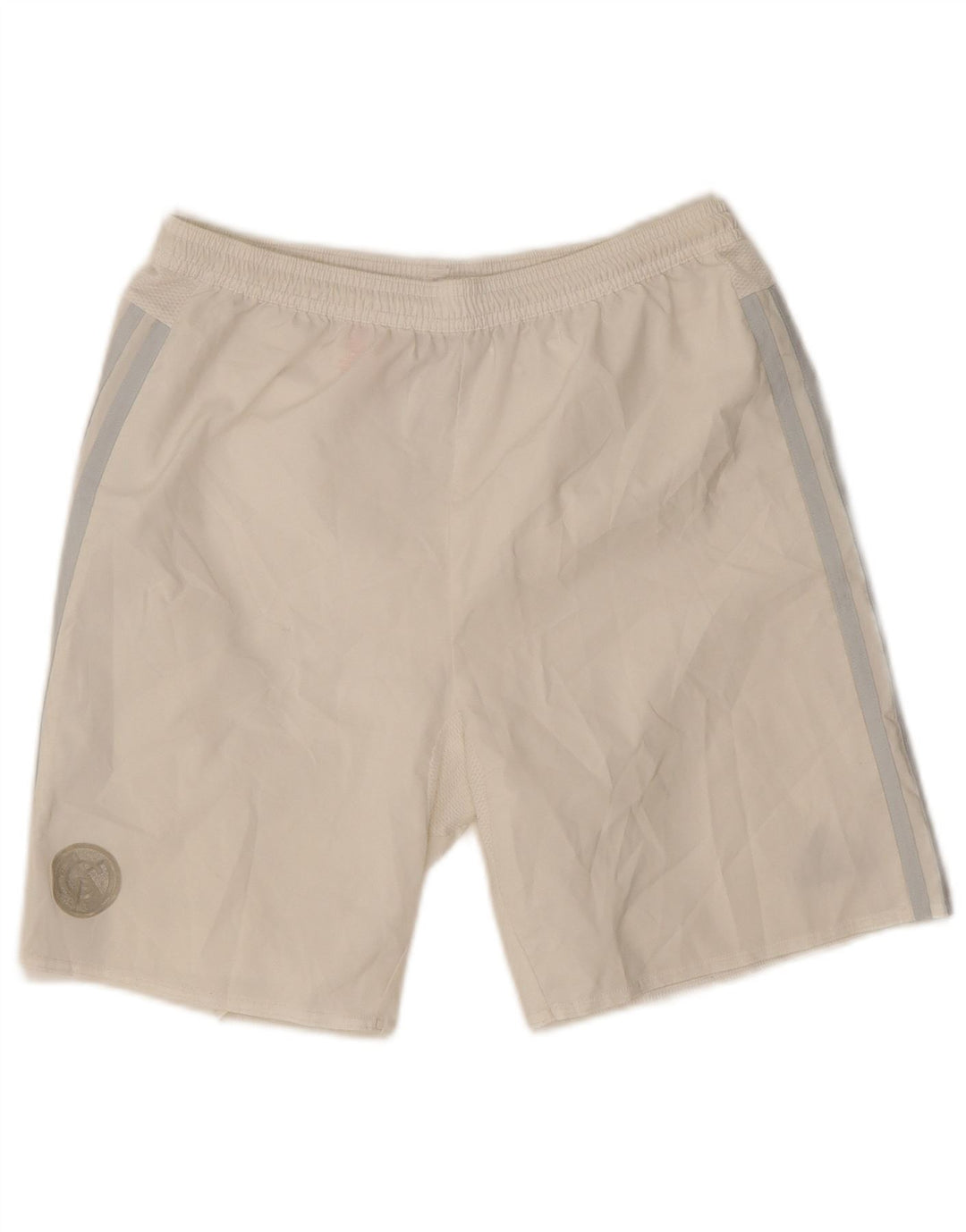 Adidas Boys Climacool Sport Shorts 13-14 Years  White Polyester