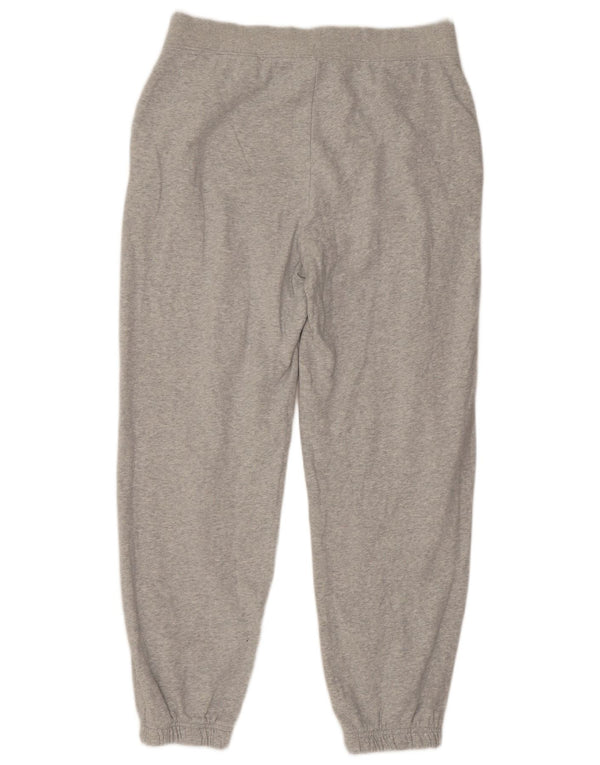 Marks & Spencer Womens Tracksuit Trousers Joggers UK 16 Large Grey Cotton