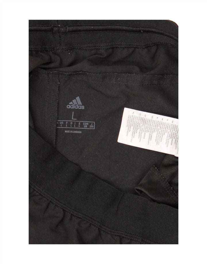 Adidas Mens Tracksuit Trousers Large  Black Polyester