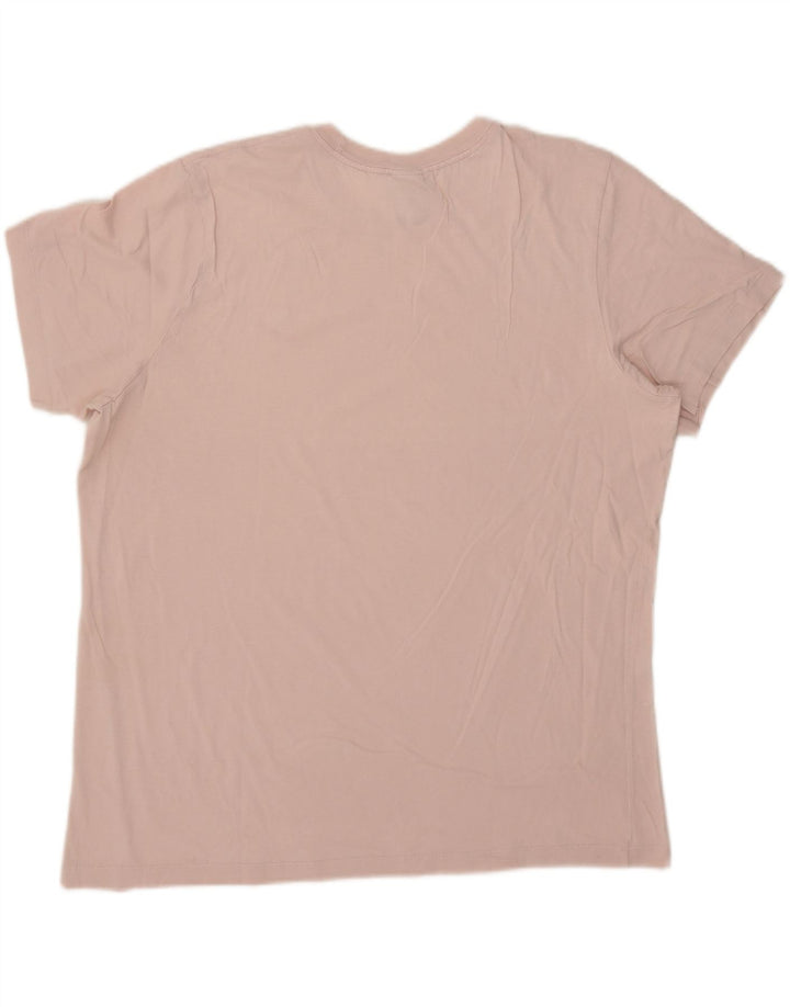 NIKE Mens T-Shirt Top XL Pink