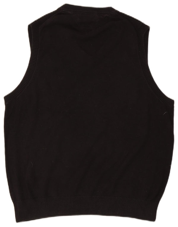 Tommy Hilfiger Mens Vest Tank Top Medium Black