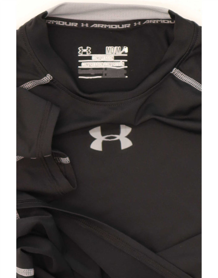 Under Armour Mens Graphic T-Shirt Top Medium Black