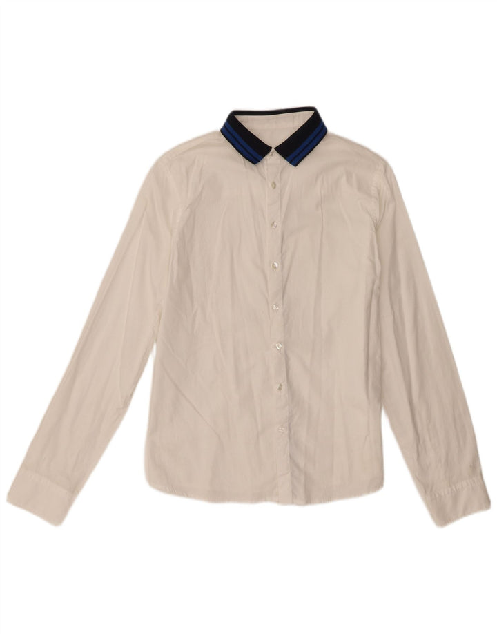 Byblos Boys Shirt 15-16 Years White Cotton