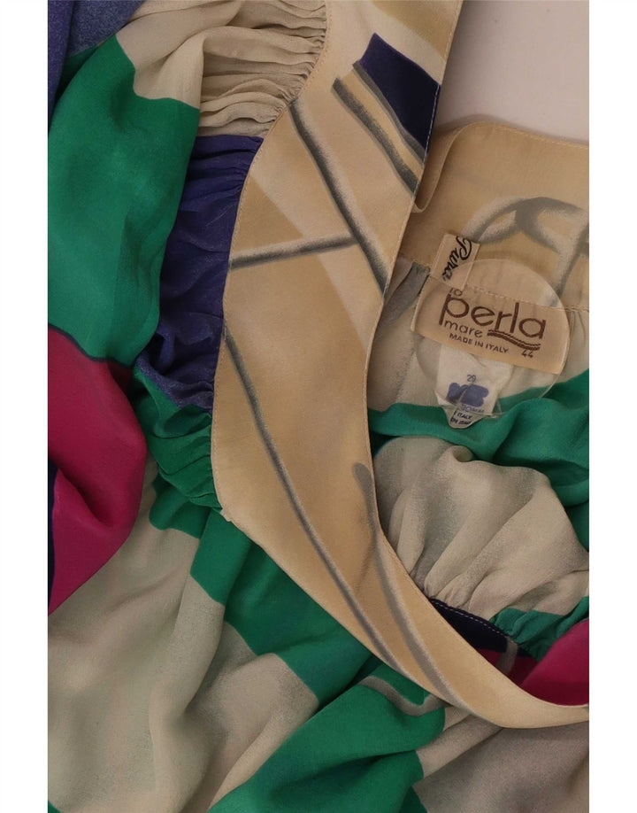 a Perla Womens Oversized Shift Dress IT 44 Medium Multicoloured Striped