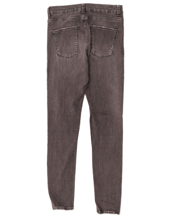 Zara Womens Skinny Jeans EU 42 Large W32 L27 Grey