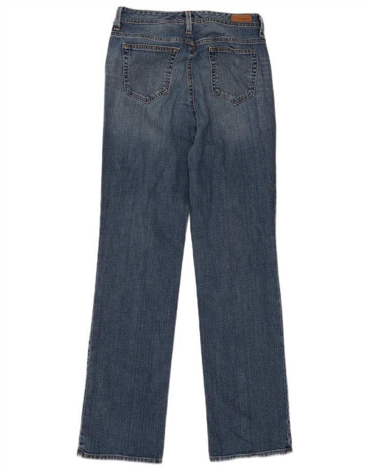 Eddie Bauer Womens Straight Jeans US 6 Medium W31 L34 Blue Cotton