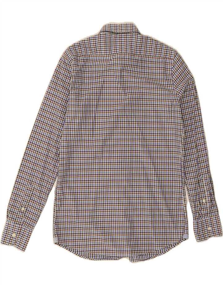 MASSIMO DUTTI Mens Shirt Small Multicoloured Check Vintage Massimo Dutti and Second-Hand Massimo Dutti from Messina Hembry 