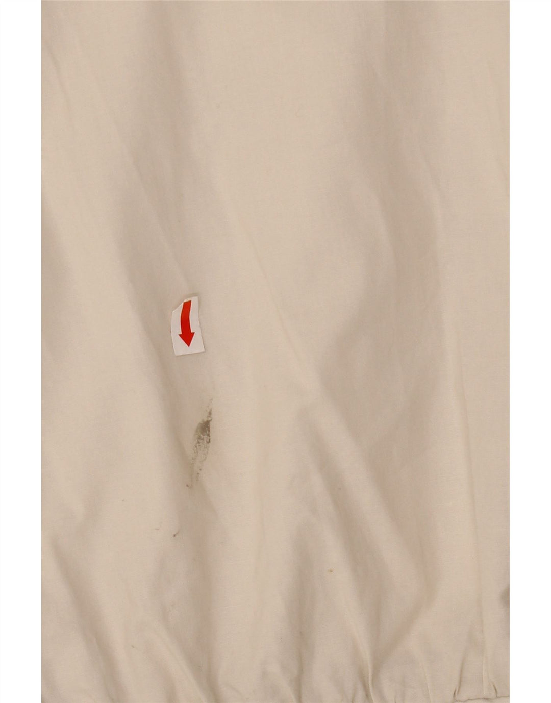 NINO Womens Oversized Bomber Jacket UK 20 2XL Beige Cotton