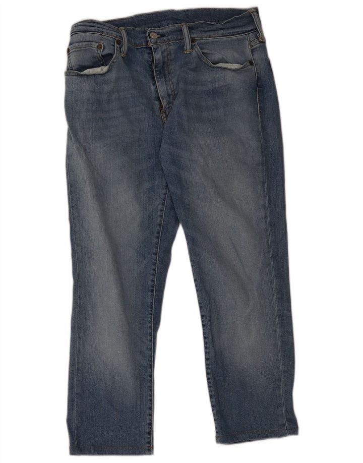 Levi's Mens 511 Cropped Slim Jeans W33 L25 Blue Cotton