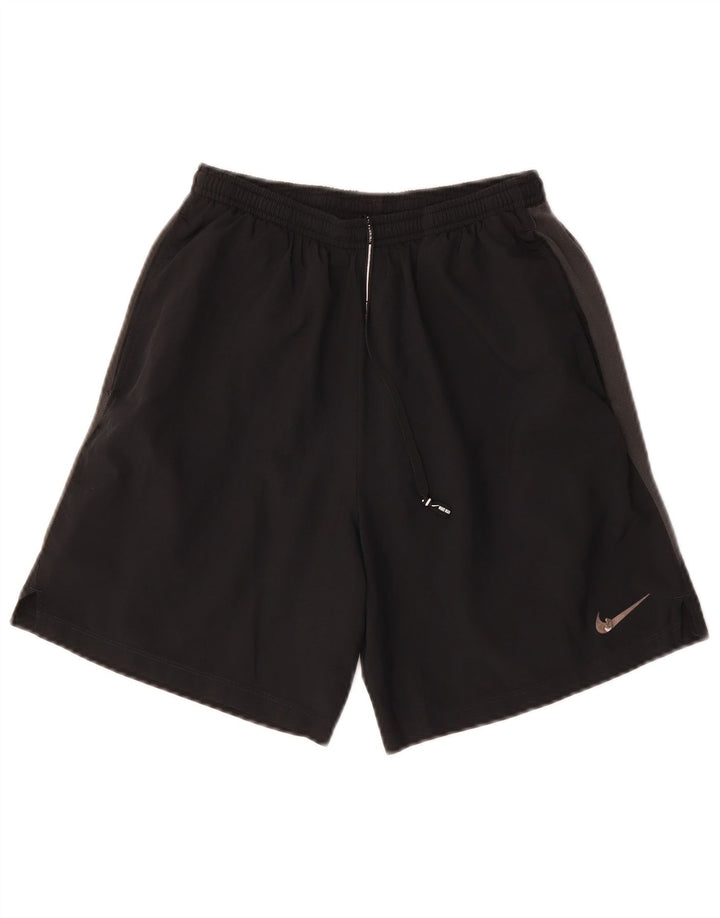 Nike Mens Dri Fit Sport Shorts Small  Black Colourblock Polyester