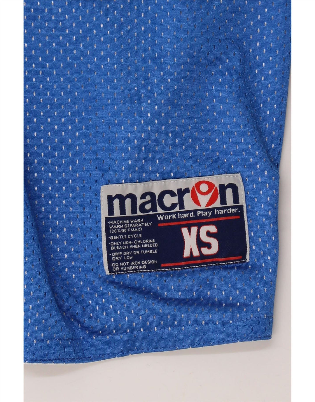MACRON Mens Sport Shorts XS Blue