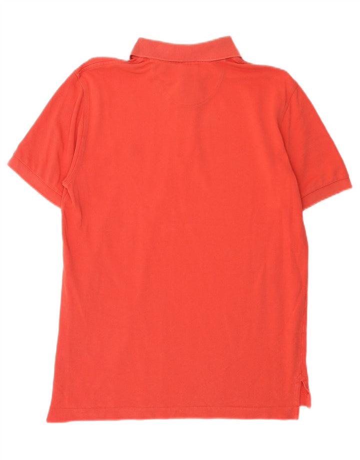 BROOKS BROTHERS Mens Slim Fit Polo Shirt Medium Red Cotton