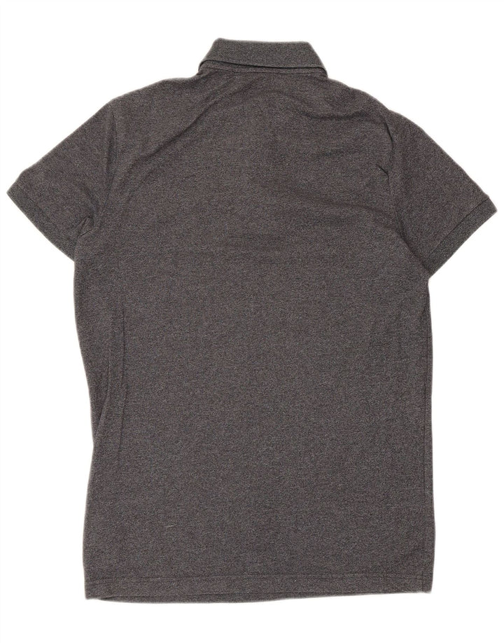 Hollister Mens Polo Shirt Small Grey Cotton