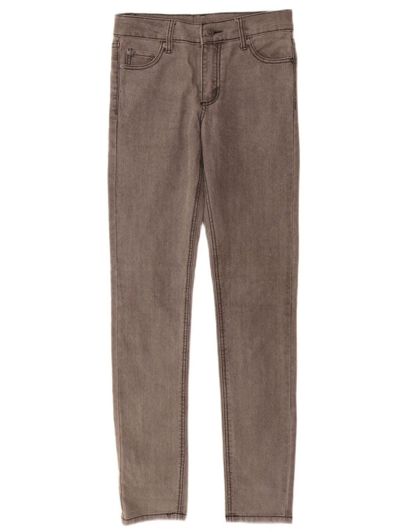 CHEAP MONDAY Womens Skinny Jeans W27 L32 Grey Cotton