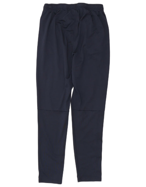 Nike Mens Dri Fit Tracksuit Trousers Large  Navy Blue Polyester