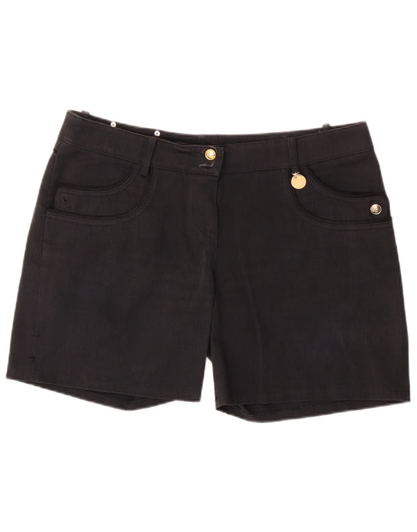 Elisabetta Franchi By Celyn B Womens Casual Shorts IT 44 Medium W32 Black