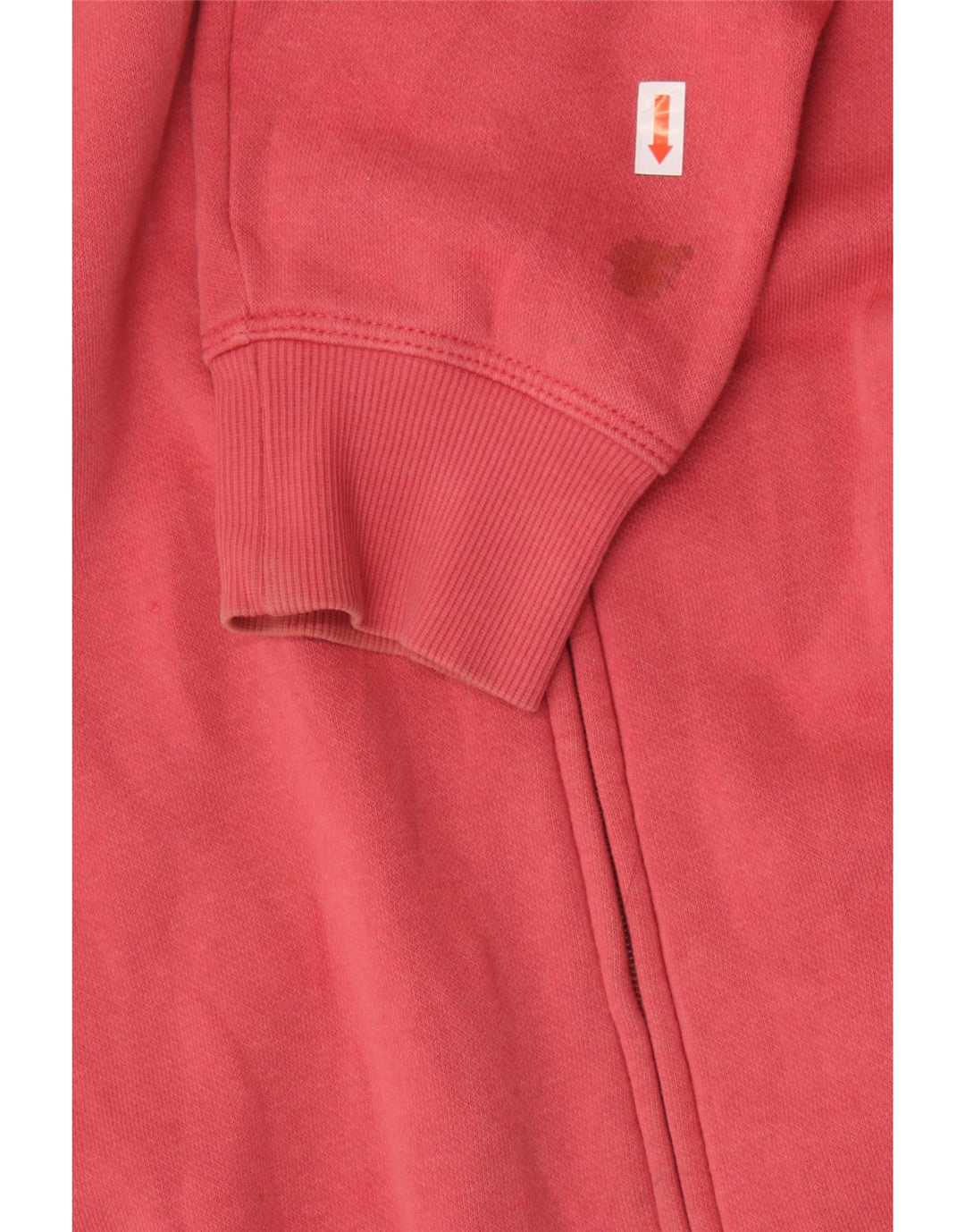 CHAMPION Womens Tracksuit Top Jacket UK 10 Small Pink Cotton