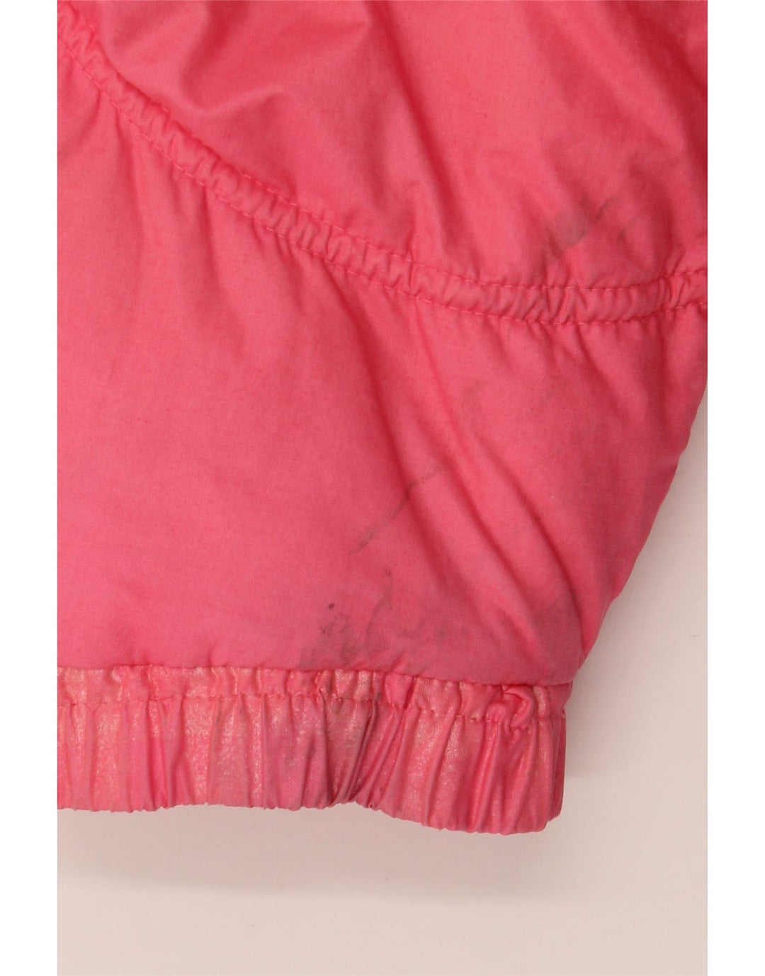 Vintage Womens Oversized Padded Coat UK 8 Small Pink Cotton
