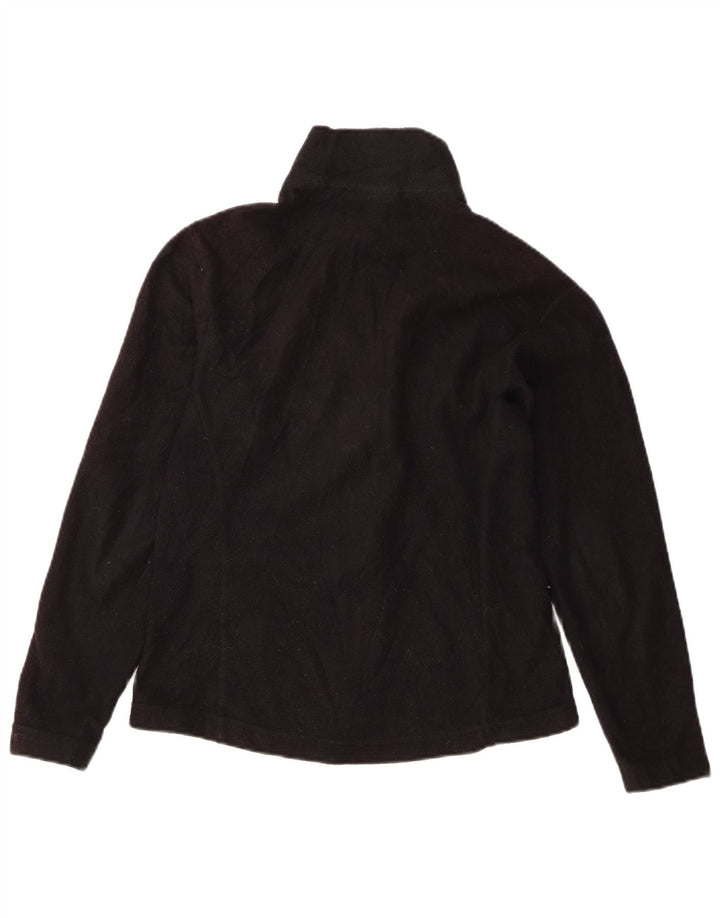 Patagonia Womens Fleece Jacket UK 10 Small Black Polyester