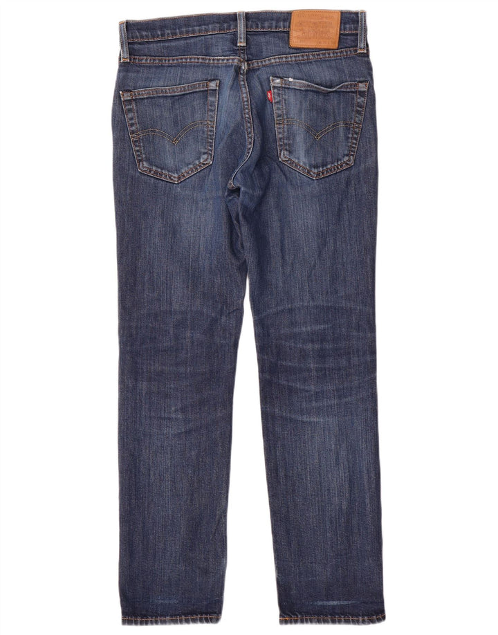 Levi's Mens 511 Slim Jeans W30 L30 Blue Cotton
