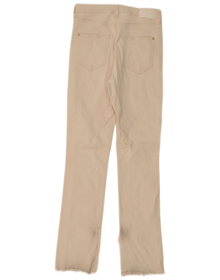 Zara Womens Slim Jeans EU 38 Small W28 L33 Off White