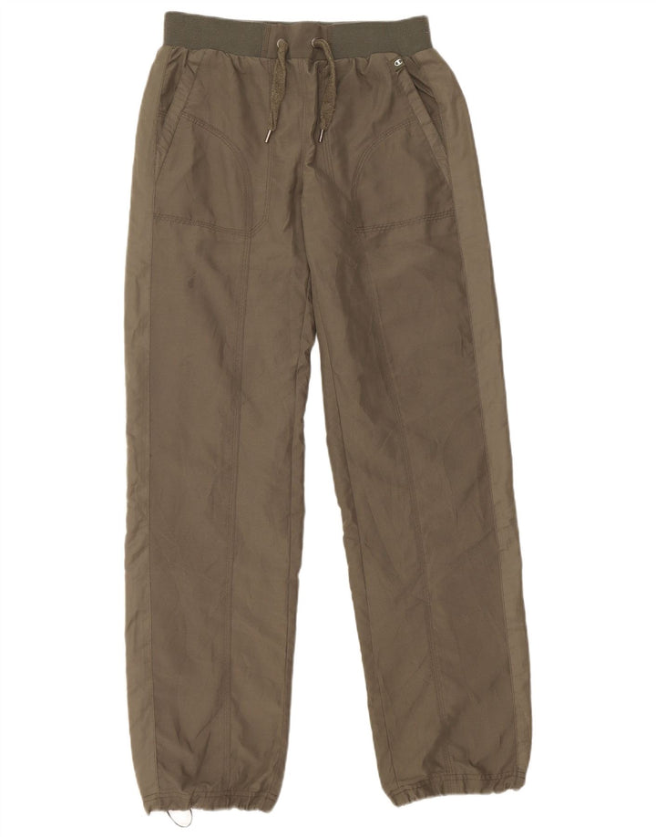 CHAMPION Womens Tracksuit Trousers Joggers UK 14 Medium  Green Polyester