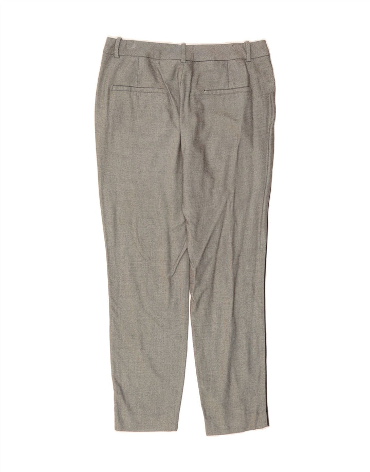MASSIMO DUTTI Womens Slim Chino Trousers EU 40 Medium W30 L27 Grey Modal Vintage Massimo Dutti and Second-Hand Massimo Dutti from Messina Hembry 