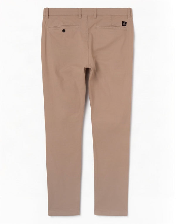 Zara Mens Skinny Chino Trousers EU 42 Large W32 L30 Beige