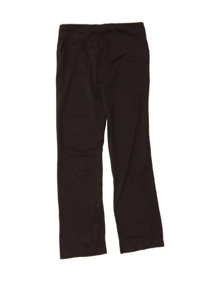 EDDIE BAUER Womens Tracksuit Trousers UK 14 Medium  Black Polyester Vintage Eddie Bauer and Second-Hand Eddie Bauer from Messina Hembry 