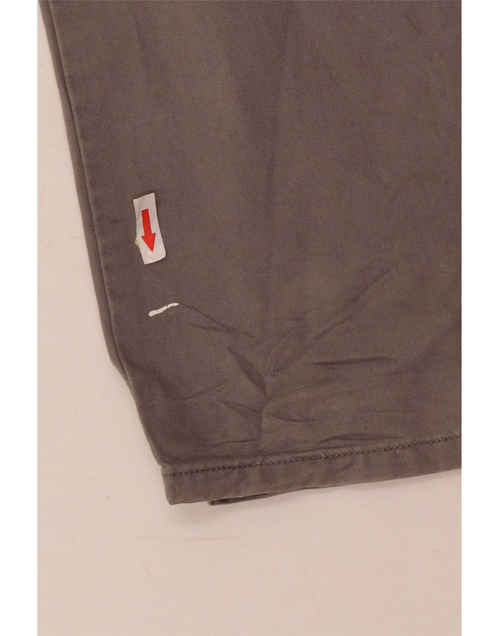 Levi's Mens Regular Chino Trousers W36 L32 Grey Cotton
