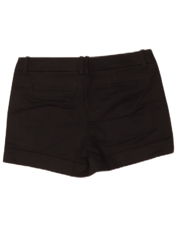 MOSSIMO Womens Casual Shorts US 4 Small W30  Black Cotton