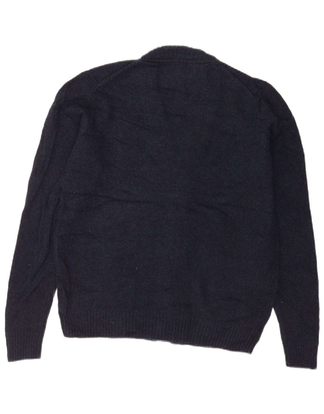 Marks & Spencer Mens Cardigan Sweater Small Navy Blue