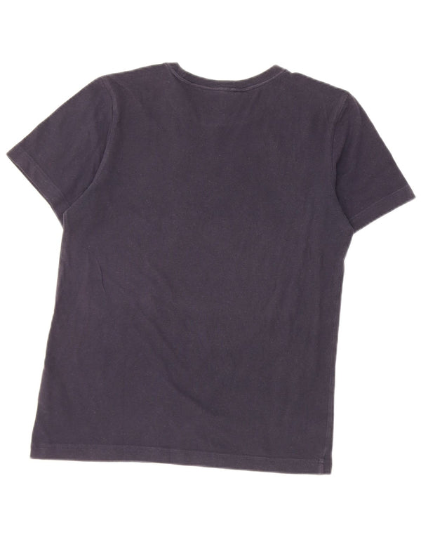 Adidas Boys Graphic T-Shirt Top 11-12 Years Navy Blue Cotton
