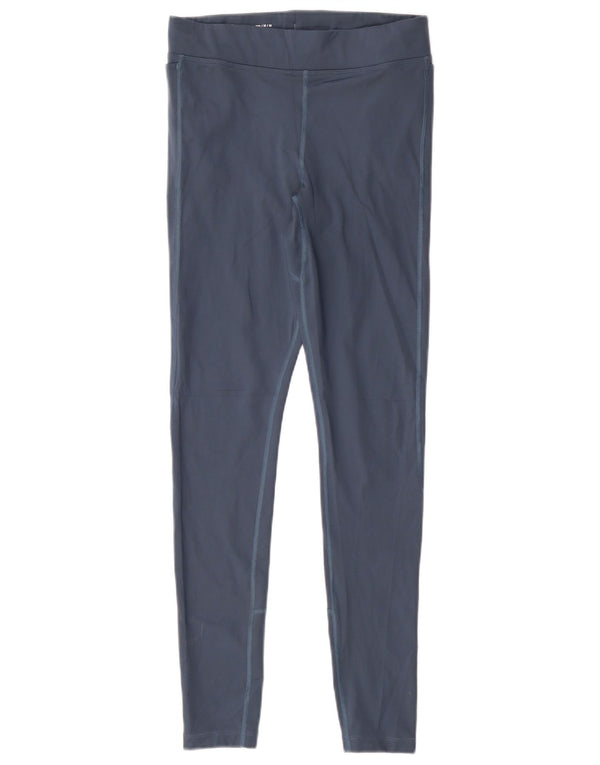 Under Armour Womens Compression Graphic Leggings UK 12 Medium Blue Sports