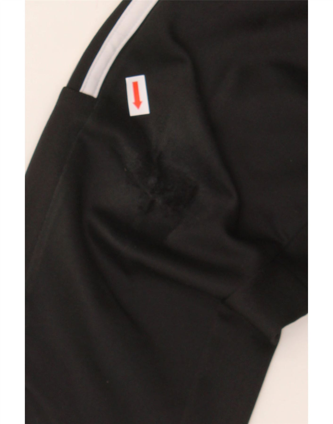 ADIDAS Boys Tracksuit Trousers 11-12 Years Black Polyester Vintage Adidas and Second-Hand Adidas from Messina Hembry 