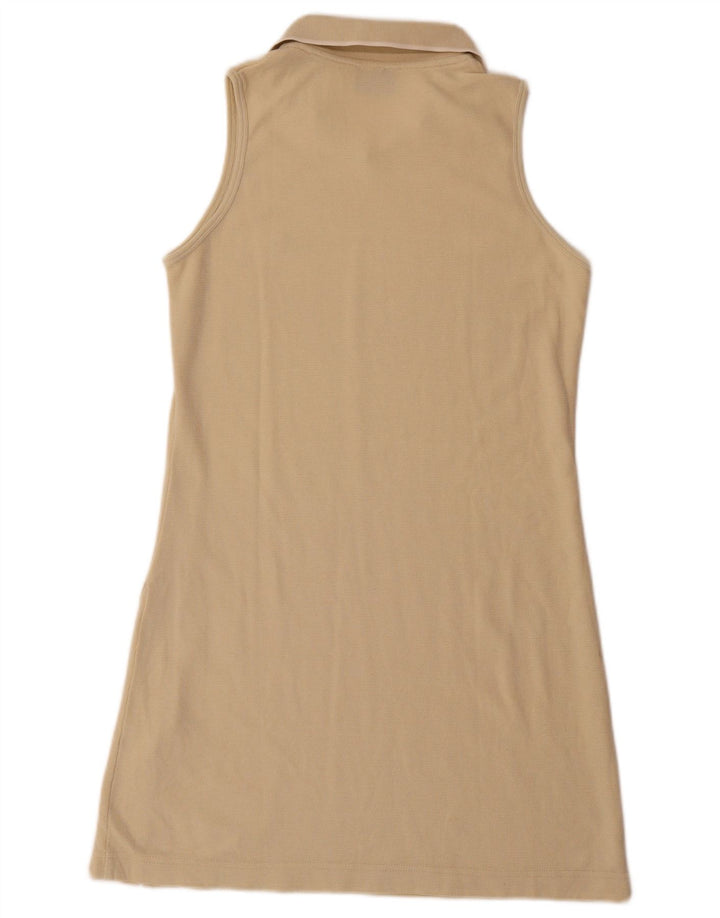 CHAMPION Girls Sleeveless Polo Dress 13-14 Years XL  Beige
