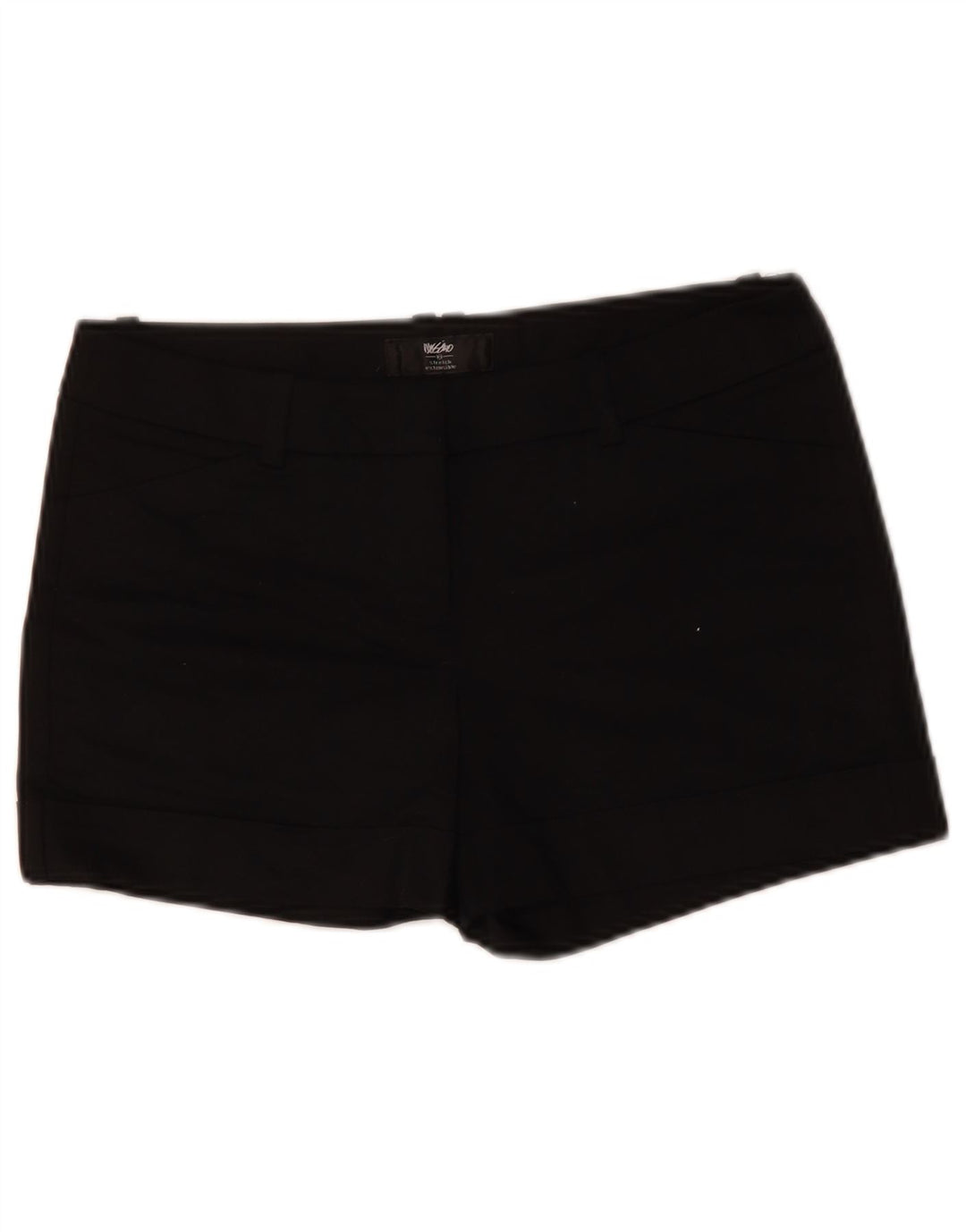 MOSSIMO Womens Casual Shorts US 4 Small W30  Black Cotton