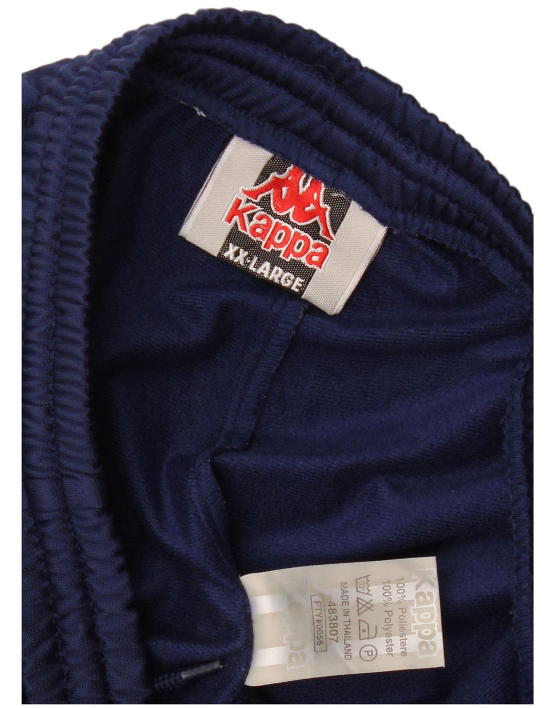Kappa Mens Tracksuit Trousers 2XL  Navy Blue Polyester