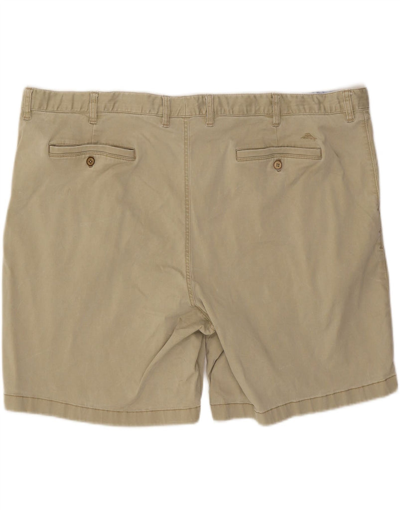 TOMMY BAHAMA Mens Chino Shorts W50 4XL Beige Cotton Vintage Tommy Bahama and Second-Hand Tommy Bahama from Messina Hembry 