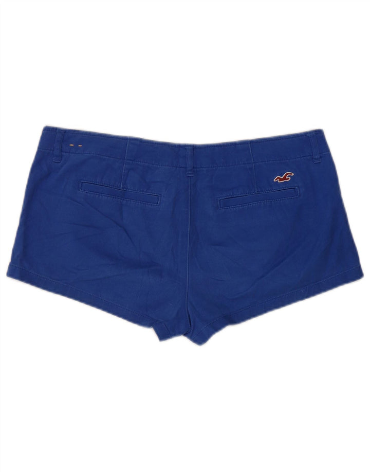 Hollister Womens Hot Pants US 7 Medium W28  Blue Cotton